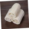 COOLHIYA 5Pcs Natural Loofah Sponge Body Scrubber White Bath Exfoliating Sponges for Deep Cleansing and Care Multipurpose Natural Scrubber for Bathing and Household Cleaning view 4