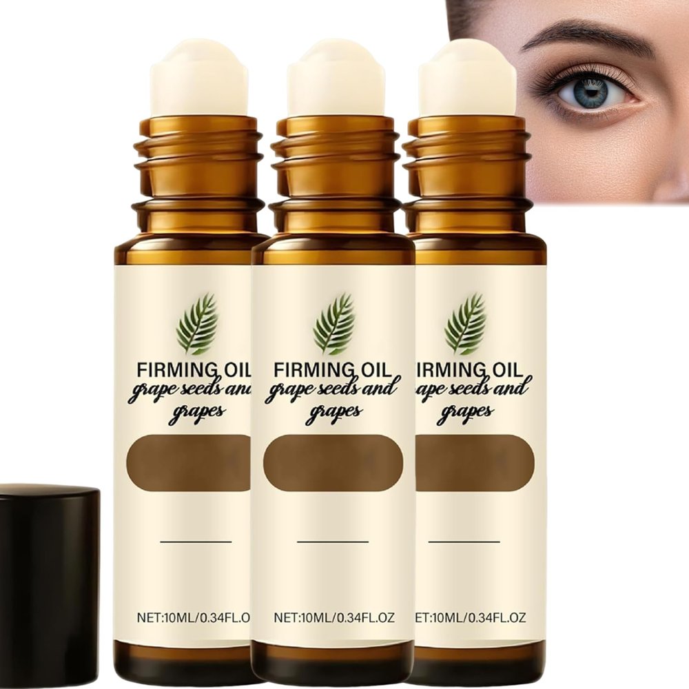 The Express Anti-Wrinkle Instant Lifting Effect, Roller Ball for Dark Circles, Eye Bags & Puffiness, Firming Anti-Aging Hydrating for Women & Men (3PC)