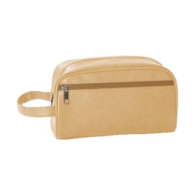 RBGDLPDFVN Men Vintage Toiletry Bag Travel Business Cosmetic Makeup Cases Male Hanging Storage Organizer Wash Bags(Yellow Brown)