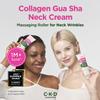 CKD Retino Collagen Skincare Bundle  Neck Cream with Stainless Steel Gua Sha Roller (1.69 fl oz) + Boosting Hydrogel Face Mask (1ea)  Retinol & Low-Molecular Firming, Lifting Korean Skincare view 2