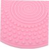 ETHZZLE Makeup Brush Cleaner Soap with Cleaning Mat for Women Quick-dry Cosmetic Brush Cleaning Tool Portable Black Case Travel-friendly Makeup Supplies view 3