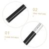 COOLHIYA 3pcs Angled Eye and Lip Liner Brush with Long Handle Precise Thin Tip for Sharp Lines Multifunctional Solid Makeup Tool for Professional Eyeliner and Lip Liner Application view 3