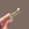 4/8 antique rose pipa hair clips, cute Chinese style side clips, elegant women's accessories view 3