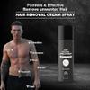 Hair Removal Cream Spray | Painless Hair Remover Spray for Chest, Back, Armpits, Legs, Arms & Intimate Areas | Pleasant Smell | For Men  200ml view 3
