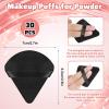 30 PCS Powder Puff Face Soft Triangle Makeup Puff Makeup Powder Puff for Face Exquisite Part, Makeup Sponge for Setting Powders Eye Shadow, Beauty Makeups Tools view 2