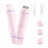 Bikini Trimmer for Women, 2-in-1 Electric Razor & Pubic Hair Trimmer, IPX6 Waterproof Bikini Shaver with 0.1-4 mm Combs, USB Charge, Painless Electric Shaver for Women Legs Underarms Face (Coral) view 1