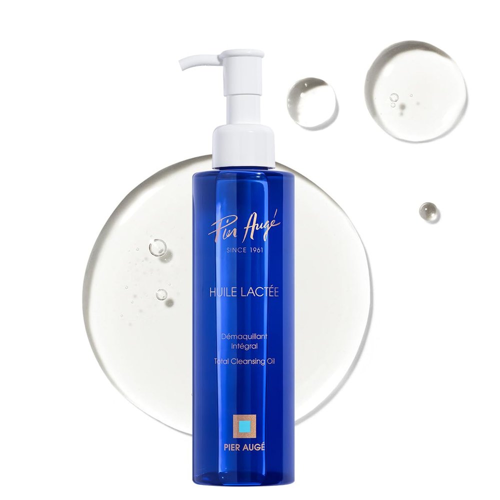 Pier Auge Cleansing Oil | Oil Cleanser for Face | Dissolves Face + Eye Makeup and Sunscreen | For All Skin Types,198ml 6.7fl oz