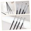 ETHZZLE 4pcs Eyeliner Brush Set Fine Precision Eye Makeup Tool with Soft Horse Hair for Delicate Blending and Portable Use Suitable for Women and Makeup Enthusiasts view 2