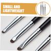 ETHZZLE 4pcs Eyeliner Brush Set Fine Precision Eye Makeup Tool with Soft Horse Hair for Delicate Blending and Portable Use Suitable for Women and Makeup Enthusiasts view 4