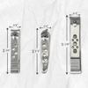 3 Pack Nail Cutter Set | Fingernail Clipper Set with Precision Steel Blades | Nail Clipper, Toenail Clipper, and Slanted Trimmer view 2