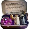 Awakening Bath & Shower Ritual & Spell Kit | Psychic & Spiritual Development | Stronger Than Florida Water | Lavender Herbal Salts | White Magic | Handmade Oud Uncrossing Incense (FMB - Purple) view 1