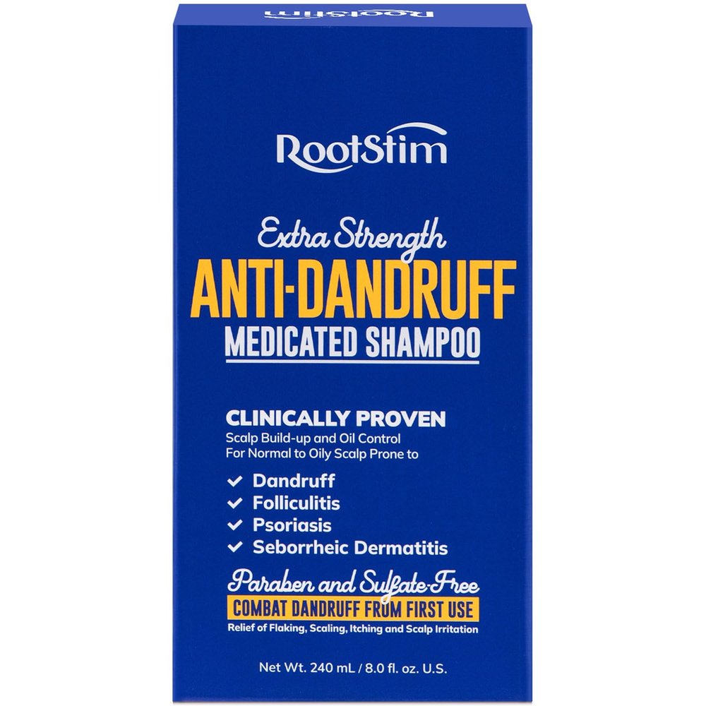 Seborrheic Dermatitis Folliculitis Dandruff Shampoo - Anti Fungal Medicated Shampoo for Healthy Scalp with Selenium Sulfide & Botanical Extracts - Flakes Itchy and Oily Scalp Relief Stop Hair Loss
