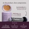 Subtl Beauty BB Powder + Dual-Ended Face Brush  Fair 1C, 6.3g  Talc-Free Powder Foundation with Buildable Coverage, Skin-Like Finish, Hydrating Formula, Travel-Friendly Brush view 4