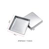 Allwon 112 Pack Empty Square Metal Pans for Eyeshadow Palette Magnetic Makeup Palette (26mm) view 2