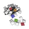 Allwon 112 Pack Empty Square Metal Pans for Eyeshadow Palette Magnetic Makeup Palette (26mm) view 3