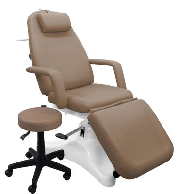 Pro Hydraulic Facial Spa Bed/Chair/Table (Sand)