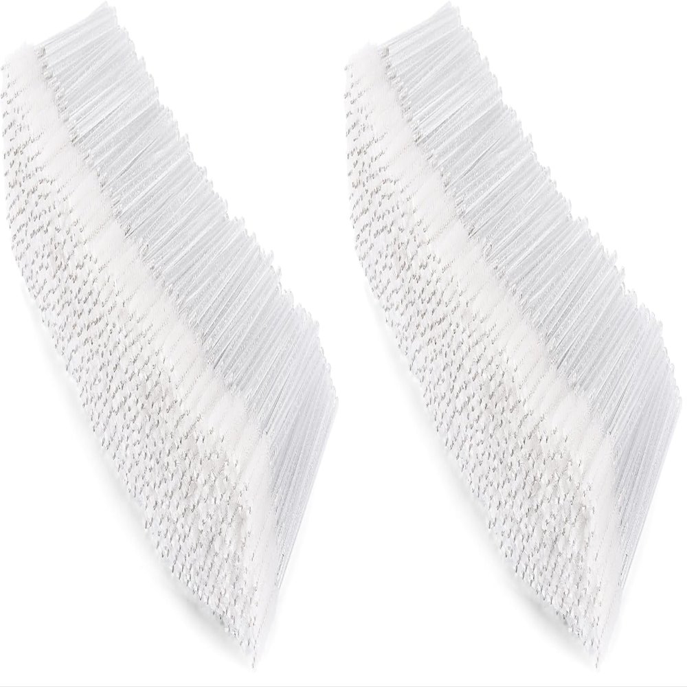 500 Pcs Disposable Mascara Wands, Crystal Spoolies Brush for Eyelash Extensions, Spooly Eyelash Eyebrow Brushes Lash Wand Applicator Makeup Kits (Pack of 2)