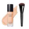 bareMinerals Barepro 24HR Wear Matte Liquid Foundation with Mineral SPF 20 + Luxe Performance Brush Bundle view 1