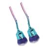 2pcs Nail Dust Brush, Nail Powder Brush with Handle, Soft Nylon for Makeup Powder Blusher, ABS Material, Ergonomic for Nail Art and Cosmetic Use view 4