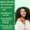 Jamaican Black Castor Oil for Hair Growth. Strengthens & Hydrates Thinning, Dry Hair for a Healthier-Looking Scalp. For Women & Men  Vegan & Unscented 2oz Serum (Pack of 2) view 3