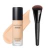bareMinerals Barepro 24HR Wear Matte Liquid Foundation with Mineral SPF 20 + Luxe Performance Brush Bundle view 1