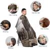 African Elephant Barber Cape for Adult Hair Cutting Cape with Adjustable Snap Closure, Durable Haircut Capes for Salon & Home Use view 3