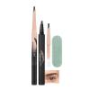 Anglicolor Eyebrow Pen, Angled Brow Brush, Microblading Eyebrow Pencils for Women, Natural Brow Pen, Eyebrow Brush To Hair-Like Strokes Long-Lasting, Waterproof, Smudge-Proof (03 Caramel Blonde) view 1