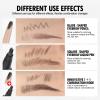 Anglicolor Eyebrow Pen, Angled Brow Brush, Microblading Eyebrow Pencils for Women, Natural Brow Pen, Eyebrow Brush To Hair-Like Strokes Long-Lasting, Waterproof, Smudge-Proof (02 Mocha) view 4