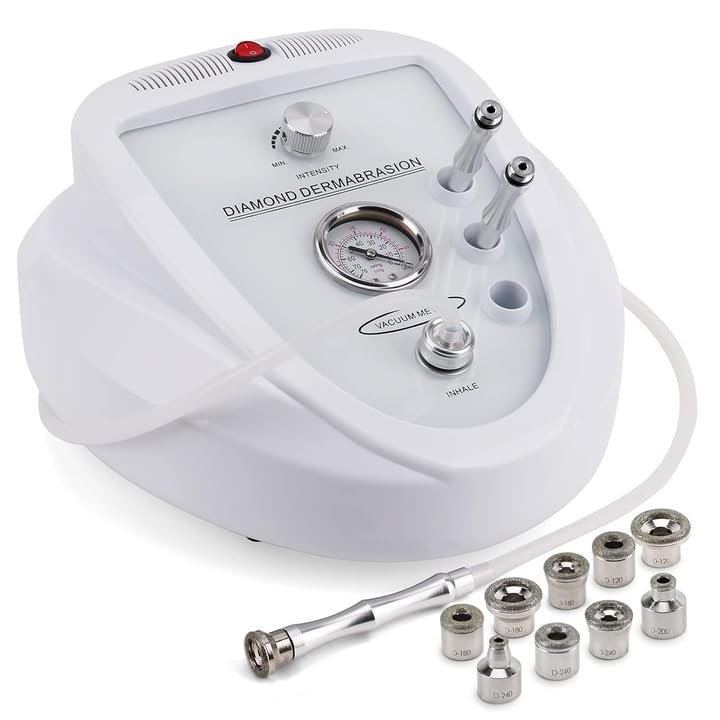 Upgraded Diamond Microdermabrasion Machine,Professional Dermabrasion Blackhead Removal Facial Skin Peeling Rejuvenation Lifting Tightening Beauty Machine