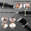 AREYZIN Body Hair Trimmer Men: Manscape 3 in 1 Electric Razor, Hair Trimmer for Body Groomer,Beard, Nose/Ear Hair,USB-C Replaceable Dock Ceramic Blade Heads,Christmas Gifts for Men view 3