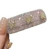 Crystal Butterfly Hair Clip, Rhinestone Beaded Barrette, Sparkly Hair Accessory view 1