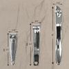 3 Piece Fingernail Clipper Set | Precision Crafted Nail Cutter Tool Set Includes Nail Clipper, Toenail Clipper, Slant Tip Nail Trimmer view 2