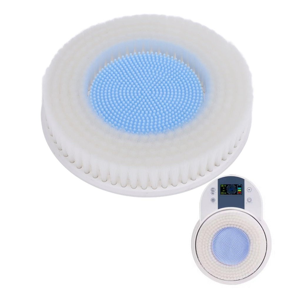 Gentle Soft Wall Mounted Electric Scrubber Replacement Head - Bath Back Scrubber Head