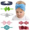 Etetevntt 10 Pack Baby Headbands Hairbands Hair Bow Elastics Handmade Hair Accessories for Baby Girls Newborn Infant Toddlers Kids(Random style color) view 1