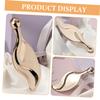 COOLHIYA Zinc Alloy Face Shaper Roller for Facial Massage and Eye Lifting Portable Leaf-shaped Facial Tool for Skin Care Wrinkle Reduction and Youthful Complexion Enhancement view 2