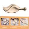 COOLHIYA Zinc Alloy Face Shaper Roller for Facial Massage and Eye Lifting Portable Leaf-shaped Facial Tool for Skin Care Wrinkle Reduction and Youthful Complexion Enhancement view 3