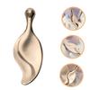 COOLHIYA Zinc Alloy Face Shaper Roller for Facial Massage and Eye Lifting Portable Leaf-shaped Facial Tool for Skin Care Wrinkle Reduction and Youthful Complexion Enhancement view 4