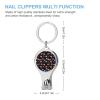 Nail Clipper Bottle Opener Keychain (Halloween Raven Pumpkin Skull) view 2