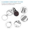Nail Clipper Bottle Opener Keychain (Halloween Raven Pumpkin Skull) view 3