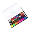 COOLHIYA Color Water-soluble Face Paint Set Portable Safe Cosmetic Pigment Kit with Brush for Festival Body Art Halloween Makeup and DIY Creativity view 1