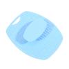2Pcs Hand-Held Silicone Body Scrub Body Exfoliating Scrub, Suitable for All Skin Types of Environmentally Friendly Bath Brushes, Suitable for Women and Men.(Blue). view 1