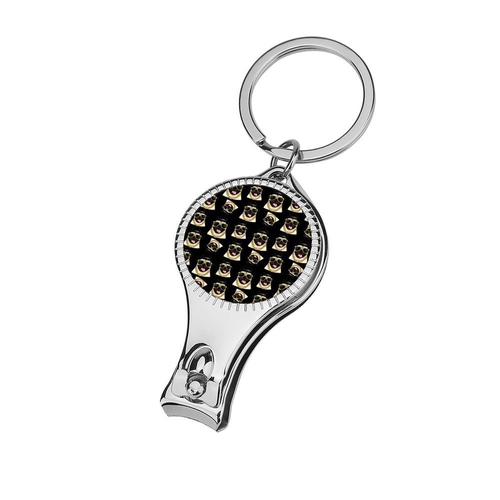 Multi Function Bottle Opener Its Pug Life Nail Clipper Keychain Gifts for Traveler Souvenir Men Women Party Supplies