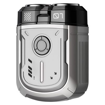 Shaver Electric for Men, Blade Design Ring Dual, Travel Waterproof Ipx7, Body Compact Alloy, Fast 1 Hour Charging, Cable and Brush for Cleaning Included