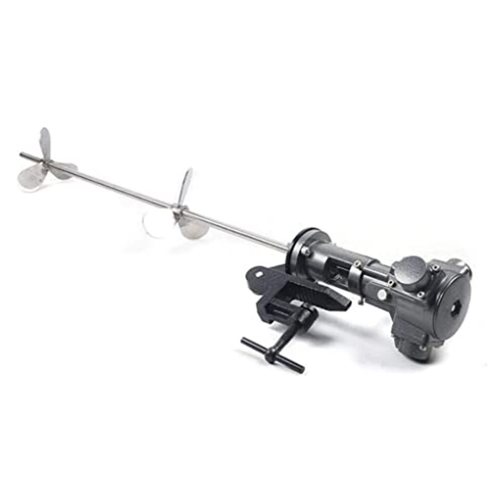 JYPIINFS Pneumatic Mixer, 1/2HP 50 Gallon Stainless Steel Automatic Paint Mixer Machine Ink Coating Mix Tool, Pneumatic Bracket Mixer,