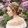 2 PCS Pearl Hair Comb for Women Decorative, Gold Pearl Hair Combs with Rhinestones, Decorative Hair Combs for Women Accessories Bridal Wedding Party Daily Decor view 4