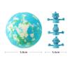 Aislor Handmade Plant Oil Bath Bombs with Surprise Thumb Toy Inside Gentle and Nourishing for Kids Children Relaxing Bath Time Fizzies 4Pcs Grape Pip One Size view 2