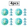 Aislor Handmade Plant Oil Bath Bombs with Surprise Thumb Toy Inside Gentle and Nourishing for Kids Children Relaxing Bath Time Fizzies 4Pcs Grape Pip One Size view 3