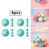Aislor Handmade Plant Oil Bath Bombs with Surprise Thumb Toy Inside Gentle and Nourishing for Kids Children Relaxing Bath Time Fizzies 4Pcs Grape Pip One Size view 4