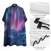 Aurora And Meteor Shower Barber Cape Professional Hair Cutting Apron Hairdresser Cape for Men Women view 4