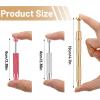3Pcs Piercing Ball Grabber Tool, Stainless Steel Jeweler Piercing Removal Tool, 4 Claw Pearl Grabber Pick Up Tools, for Ear Nose Lip Jewelry Changes Tiny Objects Chips Electronic Components, 3 Colors view 3